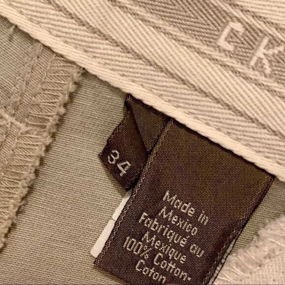 CALVIN KLEIN KHAKIS 100% COTTON 34”x34” - Picture 5 of 7